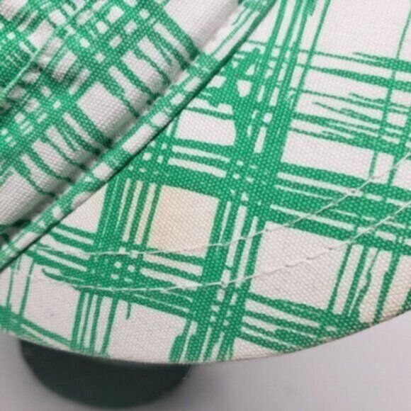 Fox Racing Strapback Green Tartan Plaid Painter Newsboy Trucker Hat - Picture 11 of 13